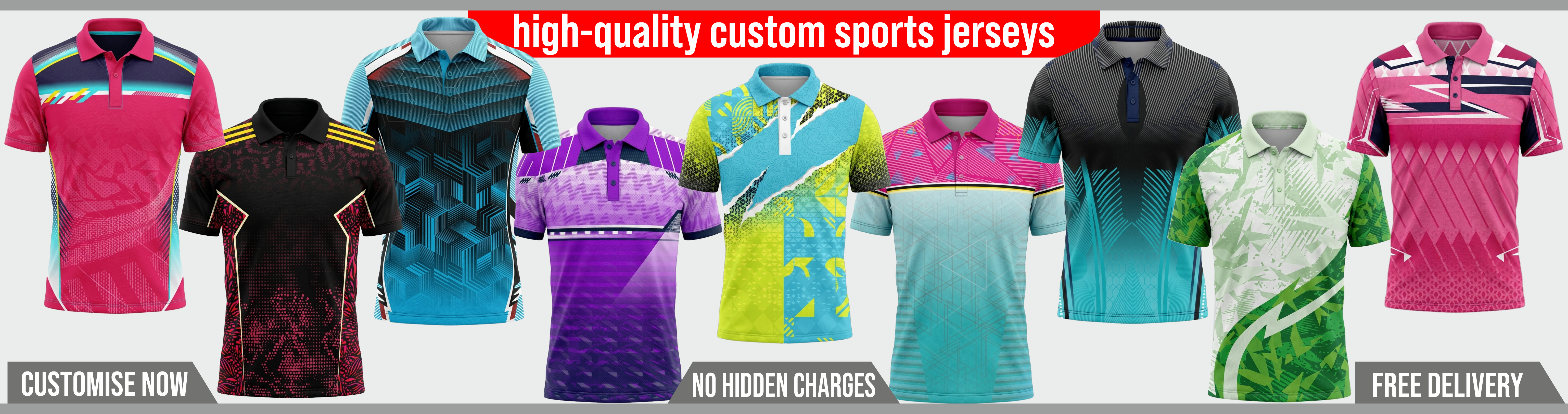 High-quality custom sports jerseys
